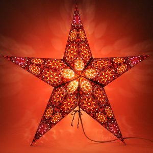 papieren-kerstster-Cylon-Orange-Brown-dark