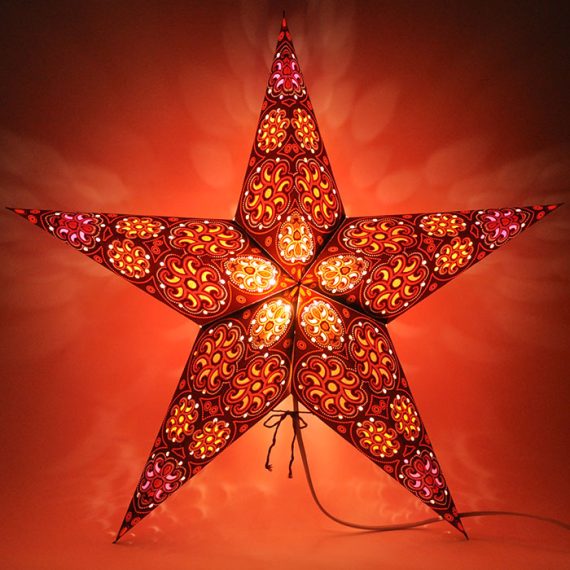 papieren-kerstster-Cylon-Orange-Brown-dark